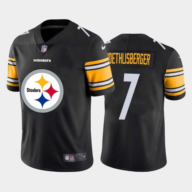 Nike Steelers 7 Ben Roethlisberger Black Team Big Logo Vapor Untouchable Limited Jersey Dzhi,We sell and wholesale Nike Steelers 7 Ben Roethlisberger Black Team Big Logo Vapor Untouchable Limited Jersey Dzhi on line form chian!